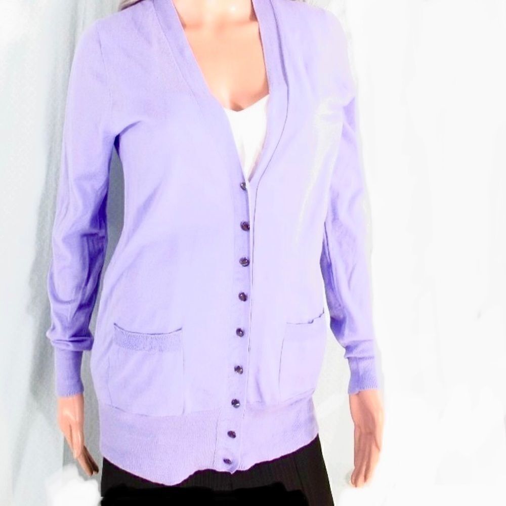 J.CREW Long Cardigan, 100% cotton.